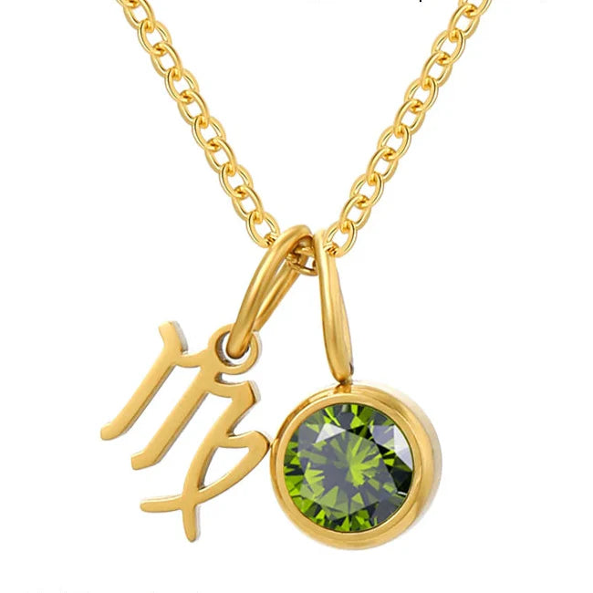 San Andrés Zodiac Sign Necklace
