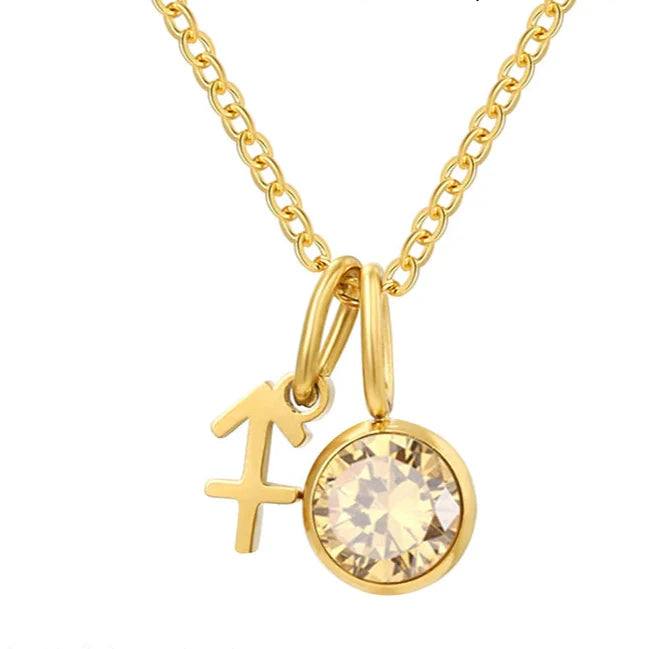 San Andrés Zodiac Sign Necklace